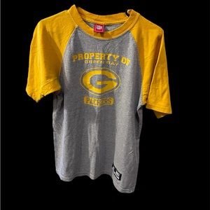 NFL brand kids XL Green Bay Packers tee non smoking pet free